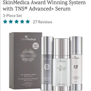 Award winning system with tns skinmedica trio
